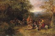 The gypsy encampment, George Caleb Bingham